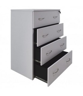 ARCHIVERO HORIZONTAL CON 4 GAVETAS